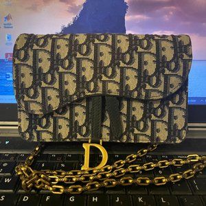 DIOR Saddle belt pouch